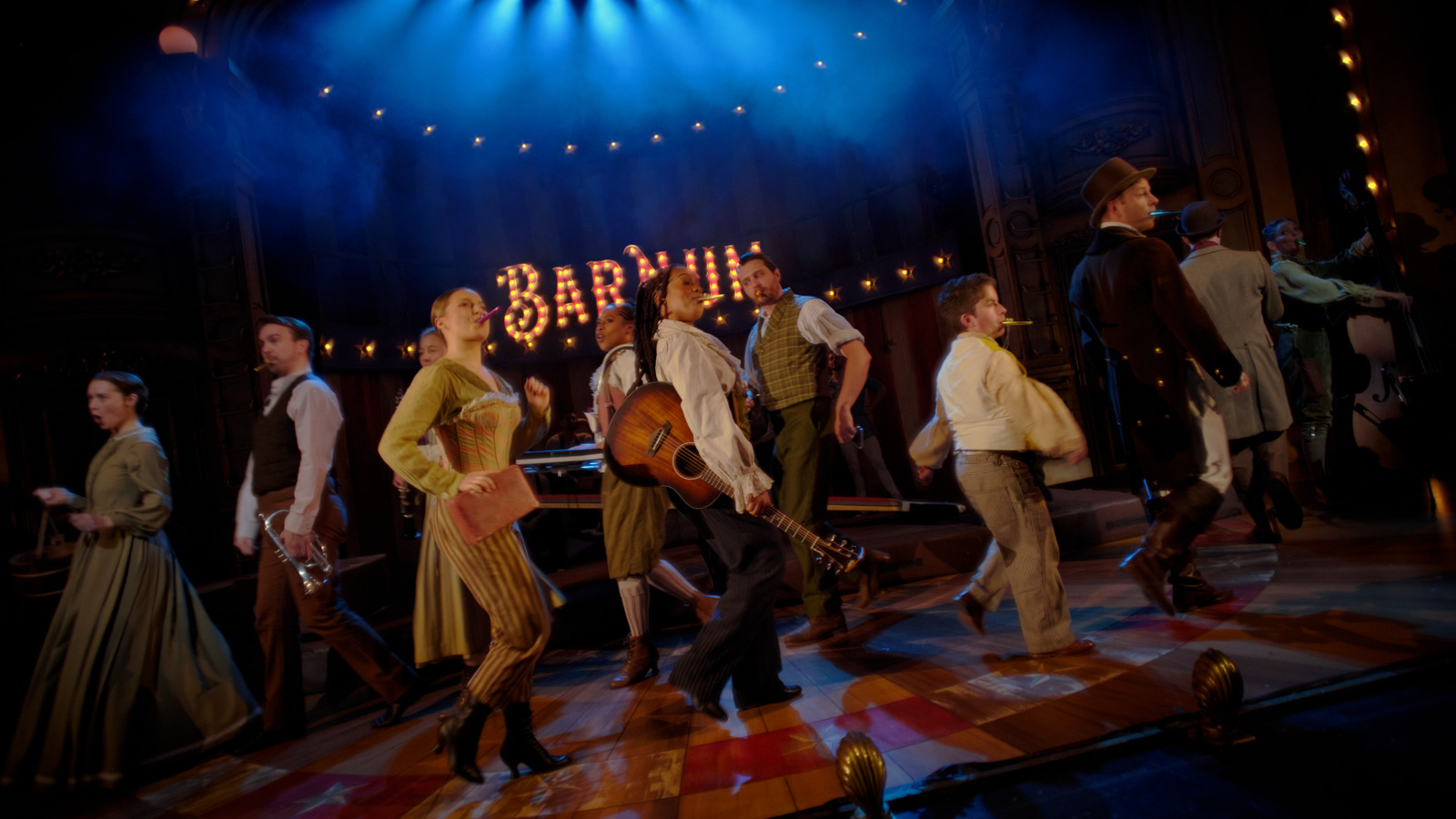 Barnum, theatre trailer for Studio Twenty. Colour grade by Anibal Castaño, Grade by Humans (still 6)