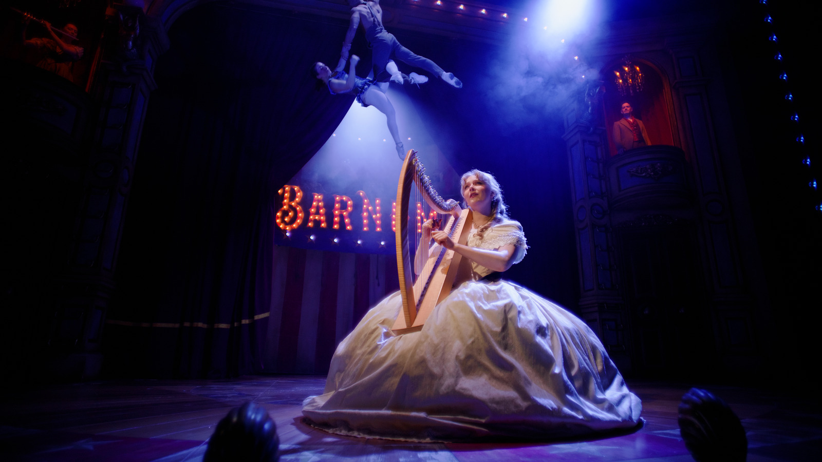 Barnum, theatre trailer for Studio Twenty. Colour grade by Anibal Castaño, Grade by Humans (still 9)