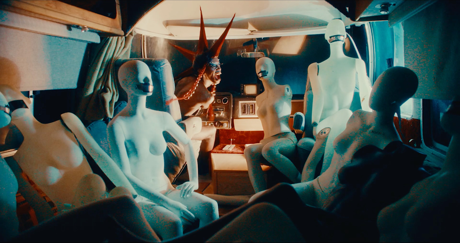 Another One Bites the Dust, music video directed by Joseph Wilson for Black Peppa. Colour grade by Anibal Castaño, Grade by Humans (still 9)