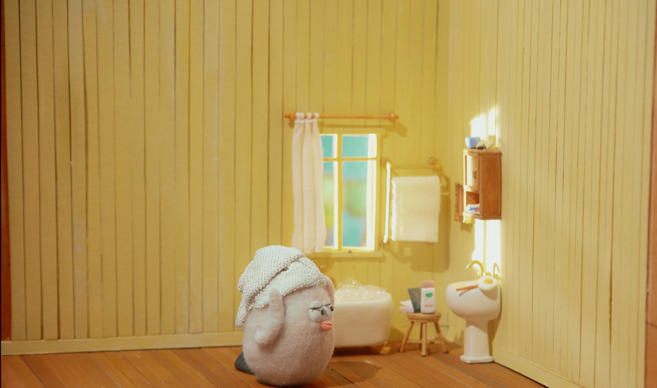 Edeka, commercial directed by voidform for Stop motion ad series. Colour grade by Anibal Castaño, Grade by Humans (still 1)