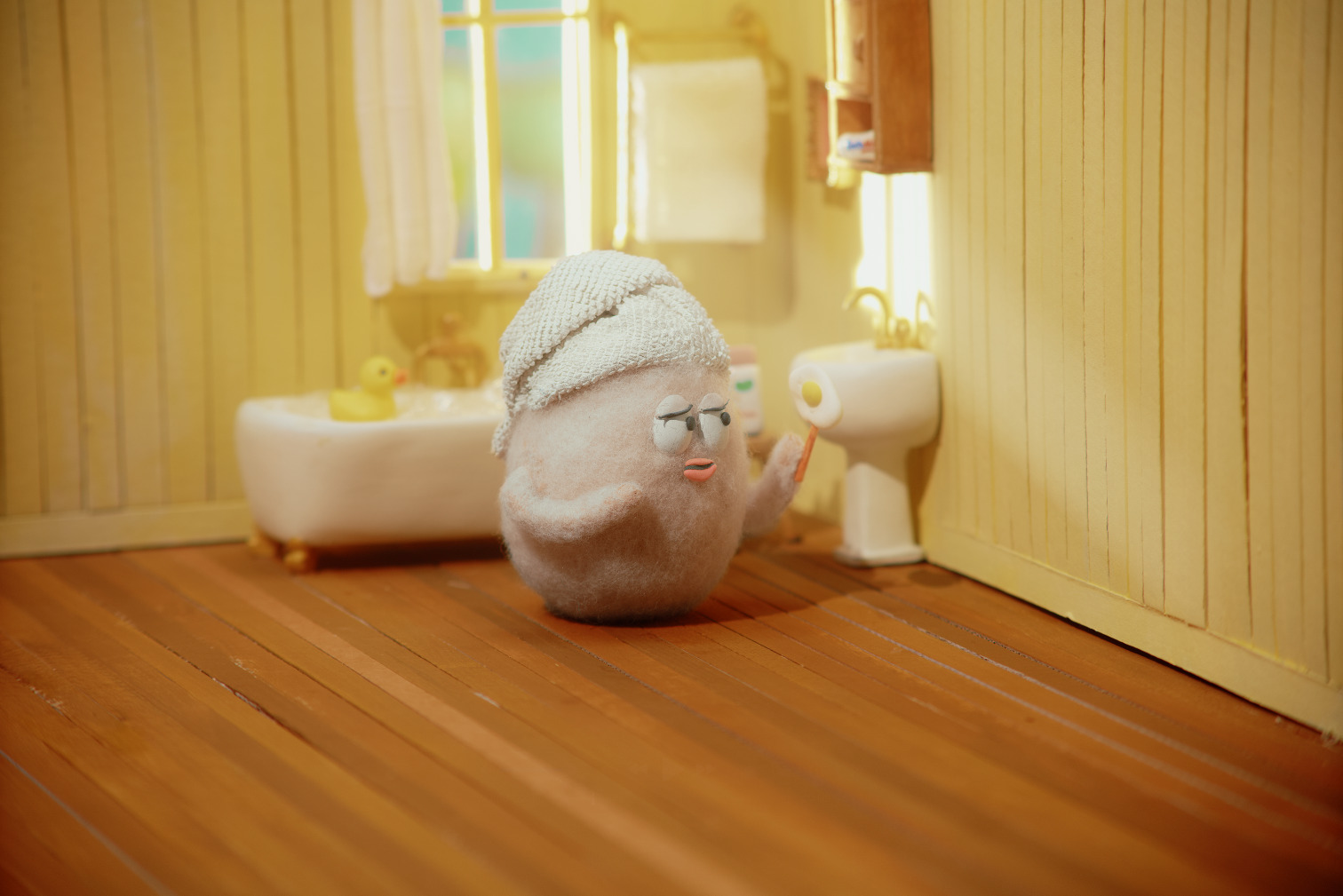 Edeka, commercial directed by voidform for Stop motion ad series. Colour grade by Anibal Castaño, Grade by Humans (still 3)