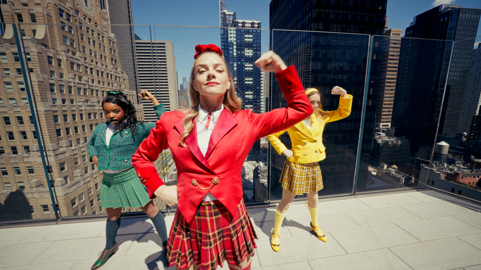 Heathers, theatre trailer for Studio Twenty. Colour grade by Anibal Castaño, Grade by Humans (still 4)