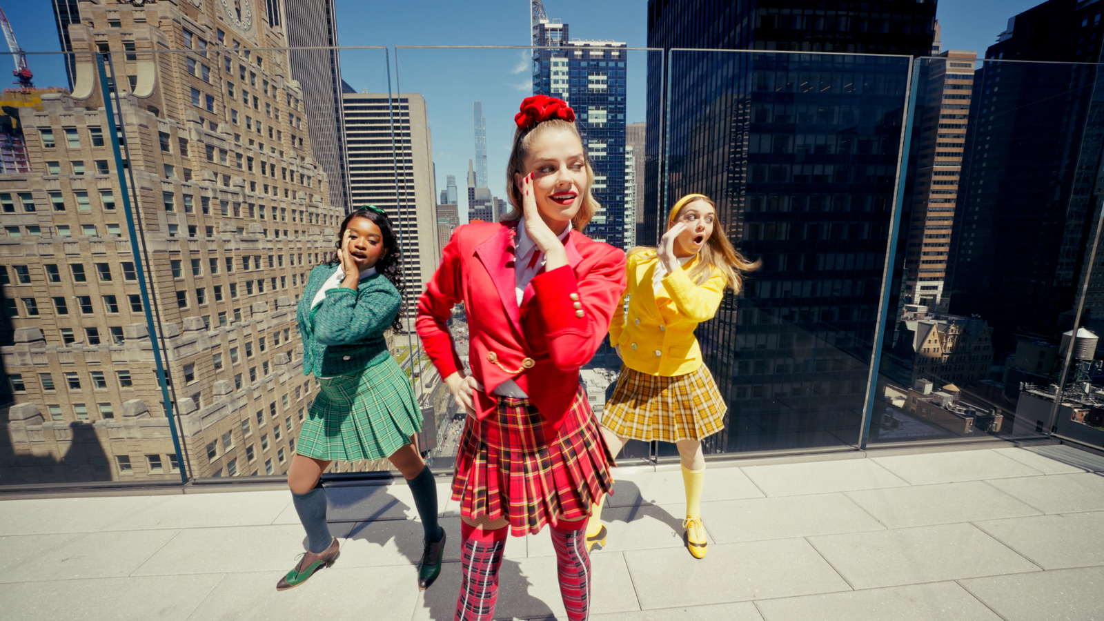Heathers, theatre trailer for Studio Twenty. Colour grade by Anibal Castaño, Grade by Humans (still 14)