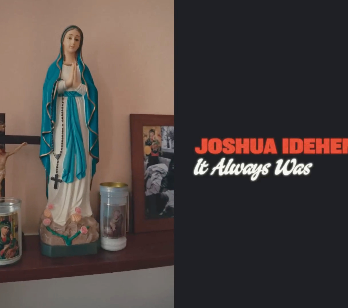 It Always Was, music video directed by _prehuman and jonny_arpeggio for Joshua Idehen. Colour grade by Anibal Castaño, Grade by Humans (still 1)