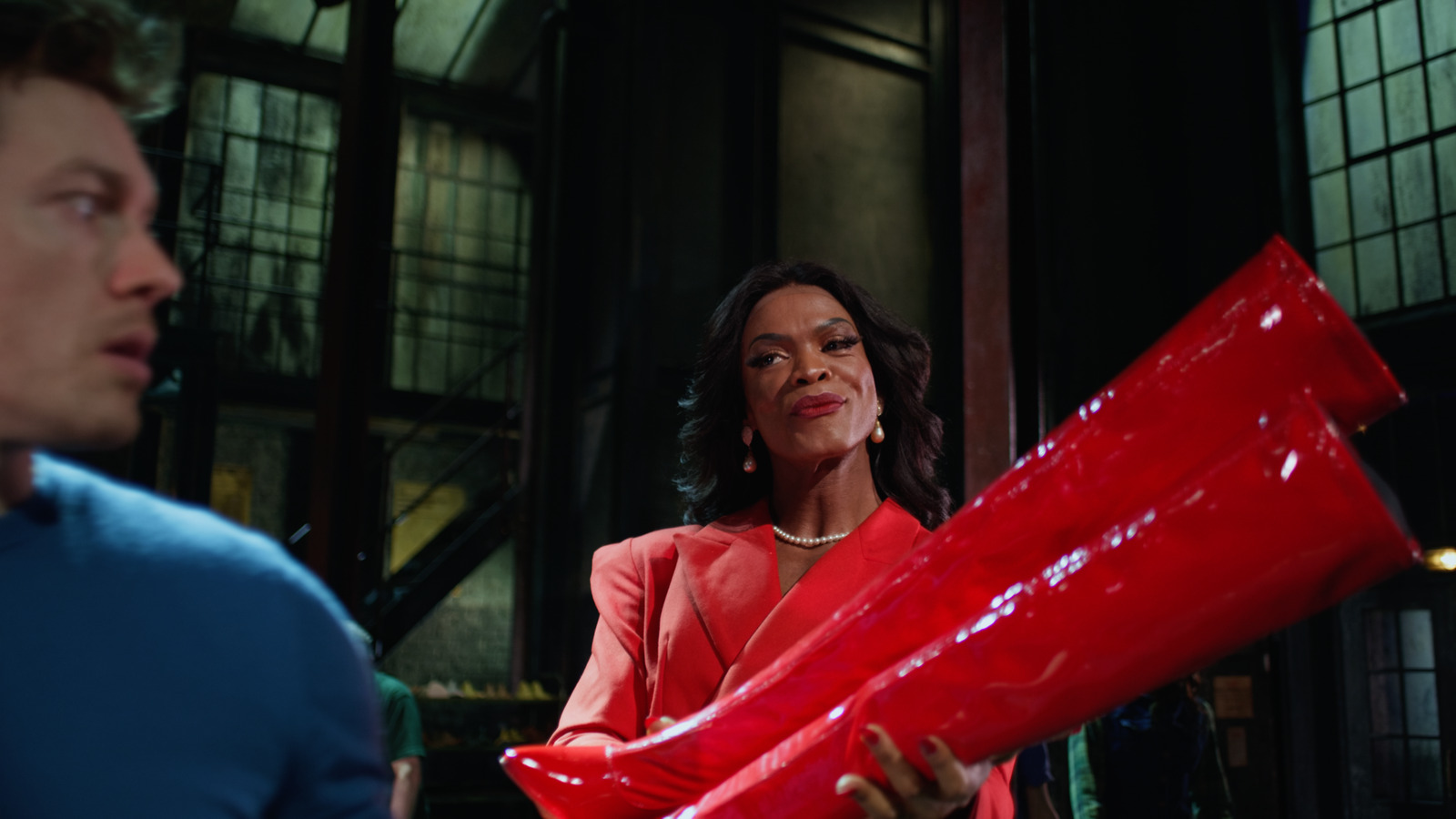 Kinky Boots, theatre trailer for Studio Twenty. Colour grade by Anibal Castaño, Grade by Humans (still 2)
