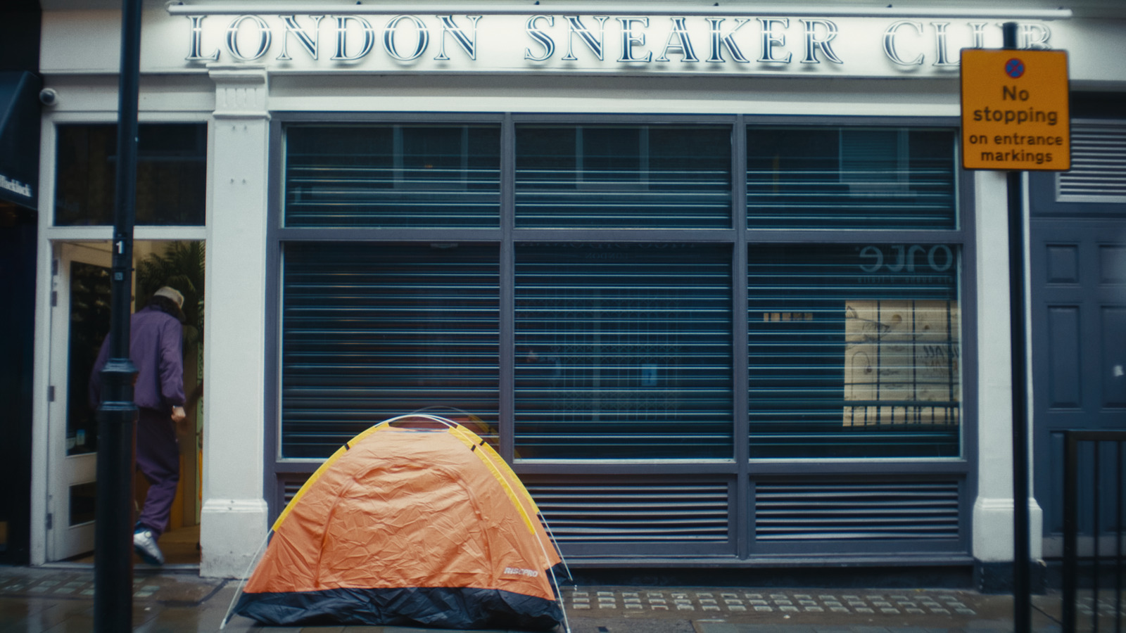 Meta × London Sneaker Club, commercial directed by Basma Khalifa. Colour grade by Anibal Castaño, Grade by Humans (still 6)