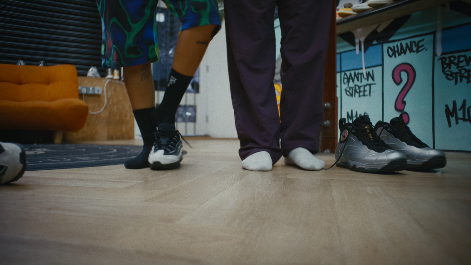 Meta × London Sneaker Club, commercial directed by Basma Khalifa. Colour grade by Anibal Castaño, Grade by Humans (still 7)