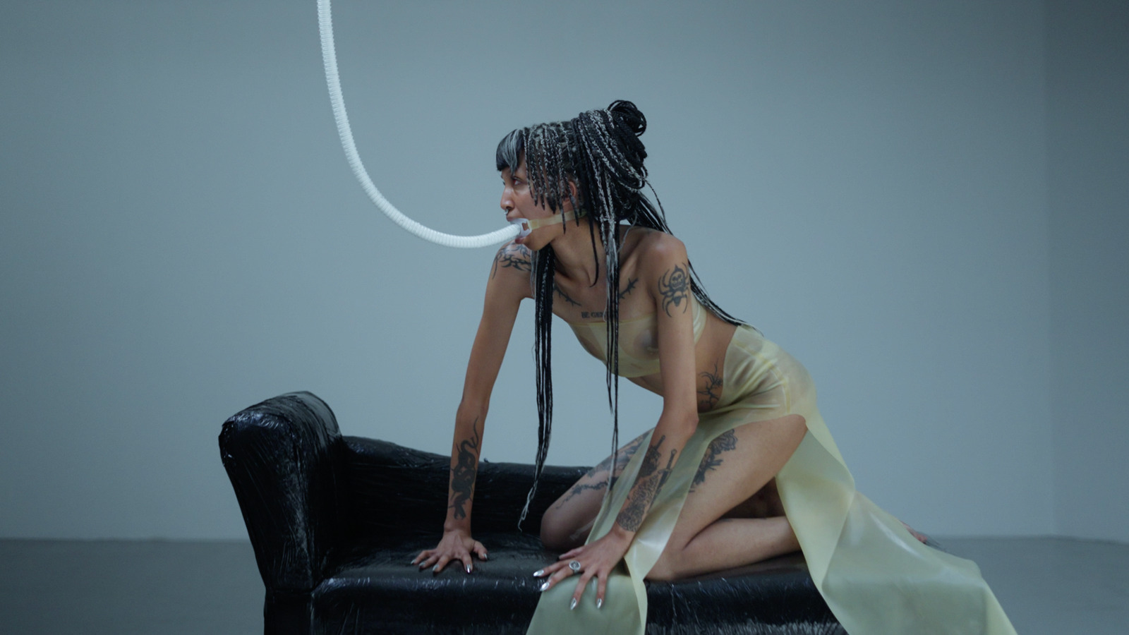 Mothers Milk, fashion film directed by Joseph Icaro for Lewis G Burton. Colour grade by Anibal Castaño, Grade by Humans (still 6)