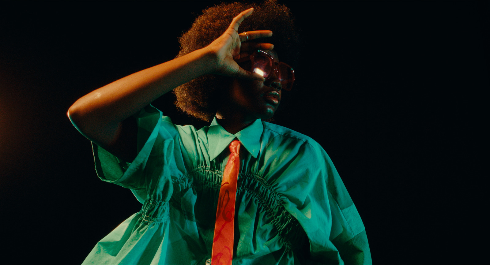 On the Hunt, fashion film directed by Anibal Castaño for Russia Approved. Colour grade by Anibal Castaño, Grade by Humans (still 8)