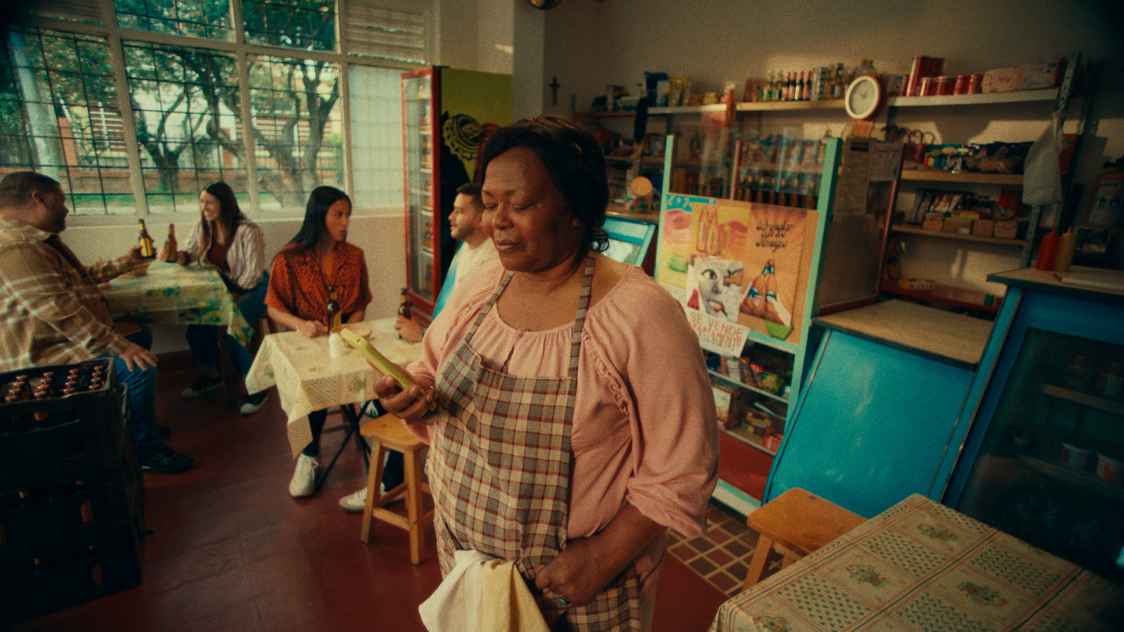 Retirement, commercial for Cerveza Poker. Colour grade by Anibal Castaño, Grade by Humans (still 17)