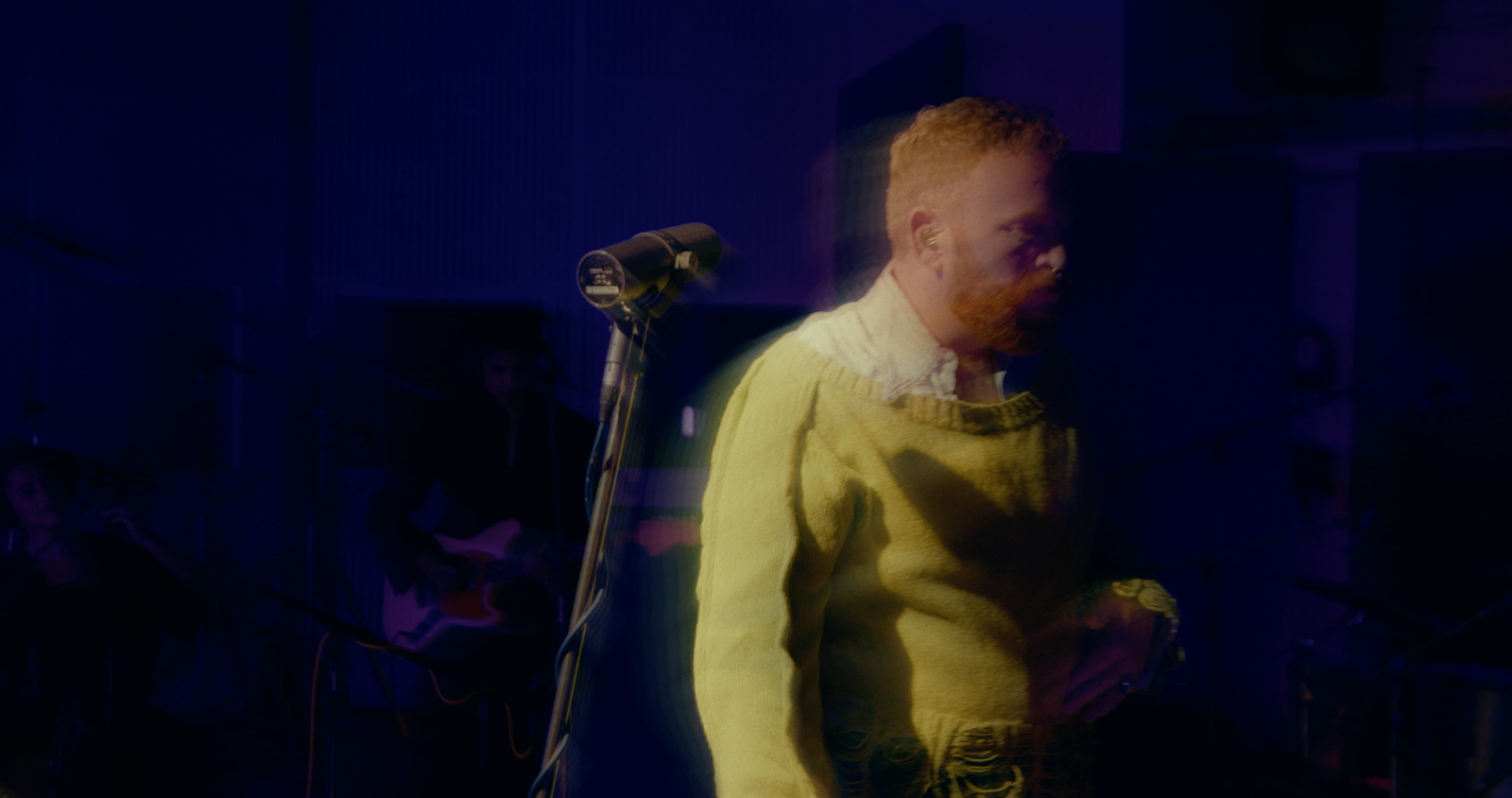 Street Violence × Tom Rasmussen, live performance directed by Joseph Wilson for Abbey Road × Gay Times. Colour grade by Anibal Castaño, Grade by Humans (still 5)