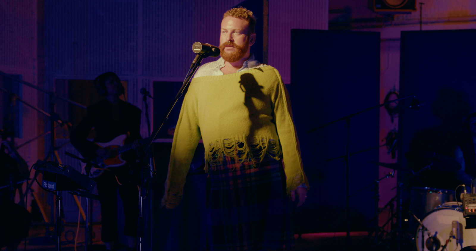 Street Violence × Tom Rasmussen, live performance directed by Joseph Wilson for Abbey Road × Gay Times. Colour grade by Anibal Castaño, Grade by Humans (still 6)