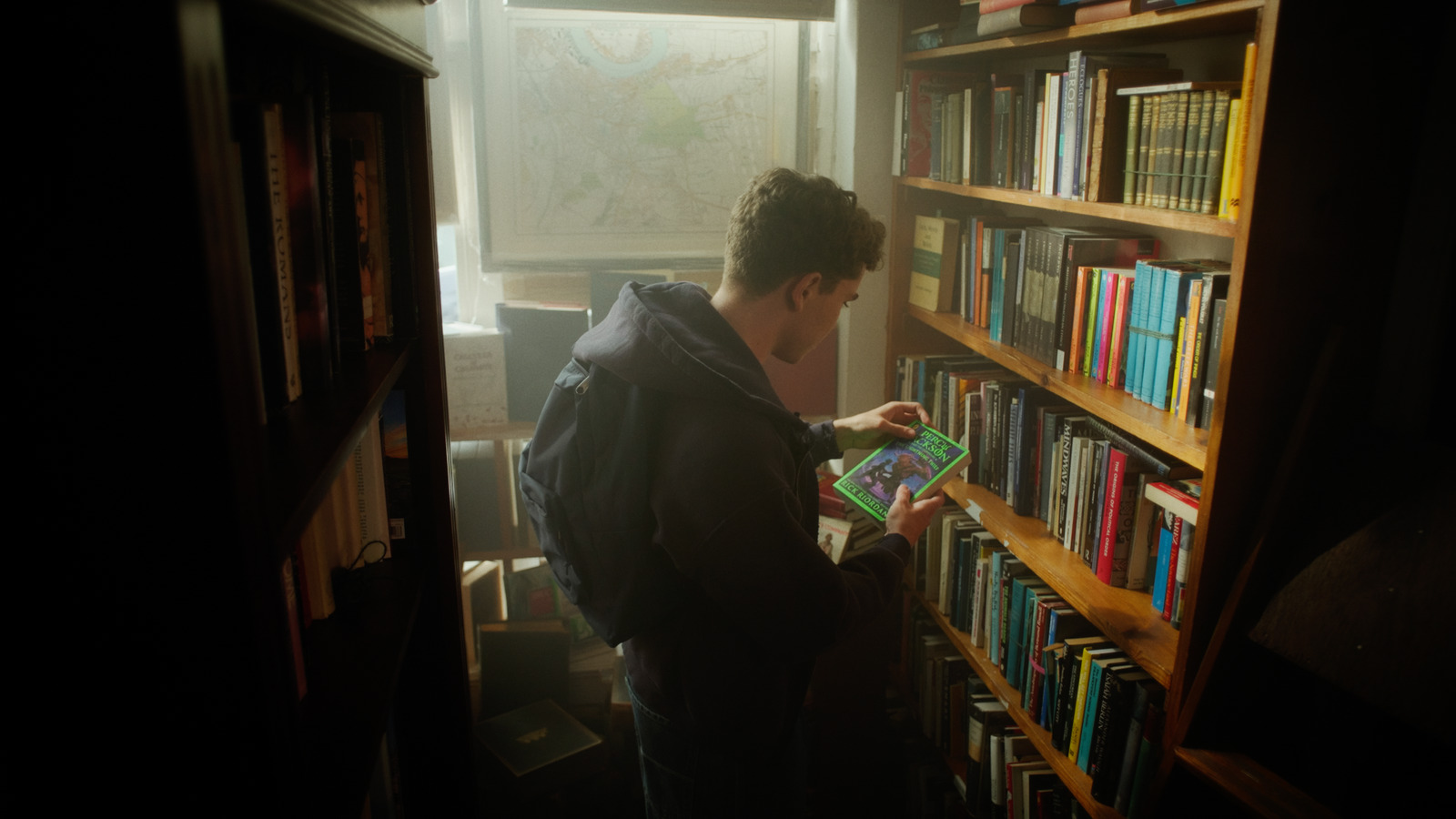 The Lightning Thief, theatre trailer for Studio Twenty. Colour grade by Anibal Castaño, Grade by Humans (still 2)