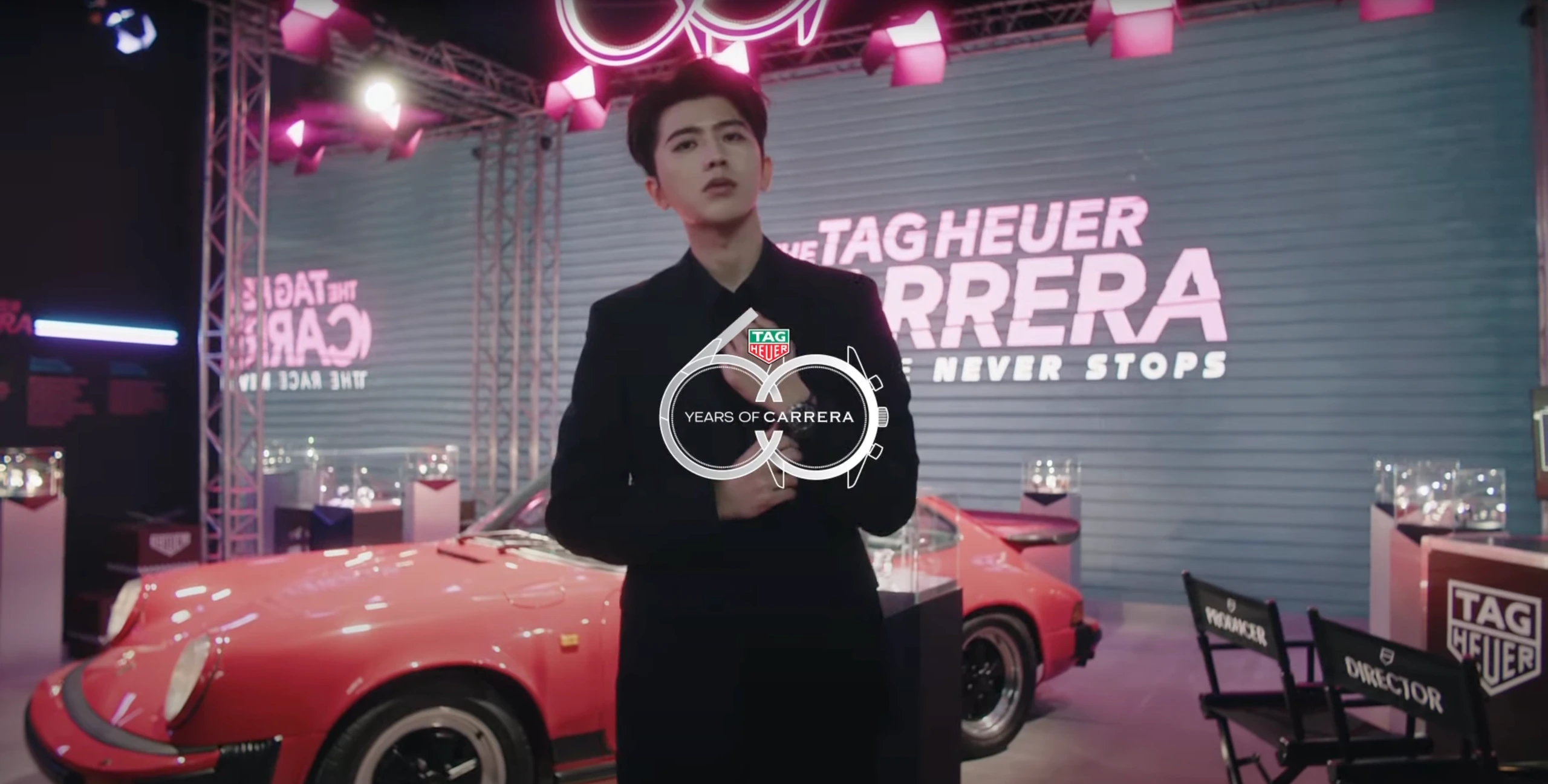 KUN — The Time Chaser for TAG Heuer and GQ China. Camera Operator / 1st AC: Anibal Castaño, still 1
