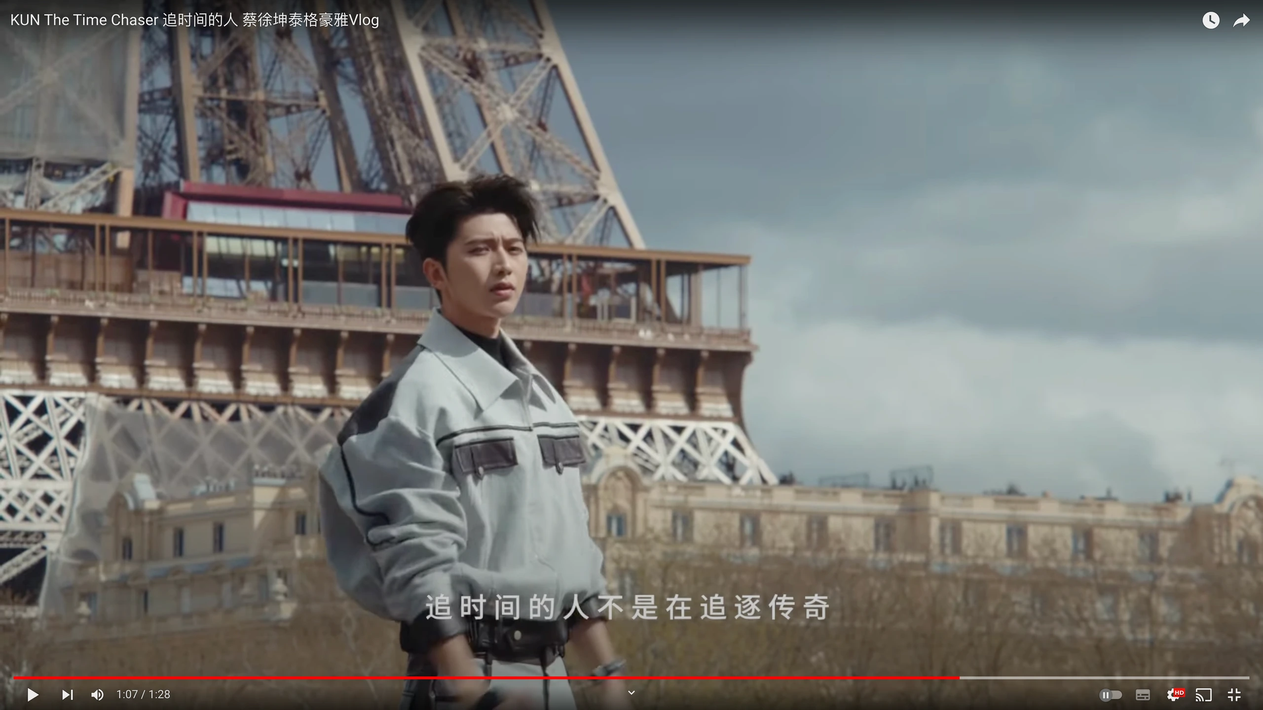 KUN — The Time Chaser for TAG Heuer and GQ China. Camera Operator / 1st AC: Anibal Castaño, still 3