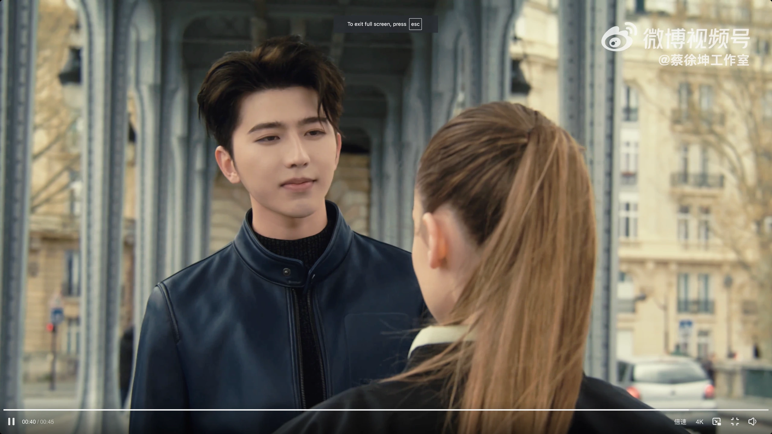 Meet Me In Paris for TAG Heuer and GQ China. Camera Operator / 1st AC: Anibal Castaño, still 15