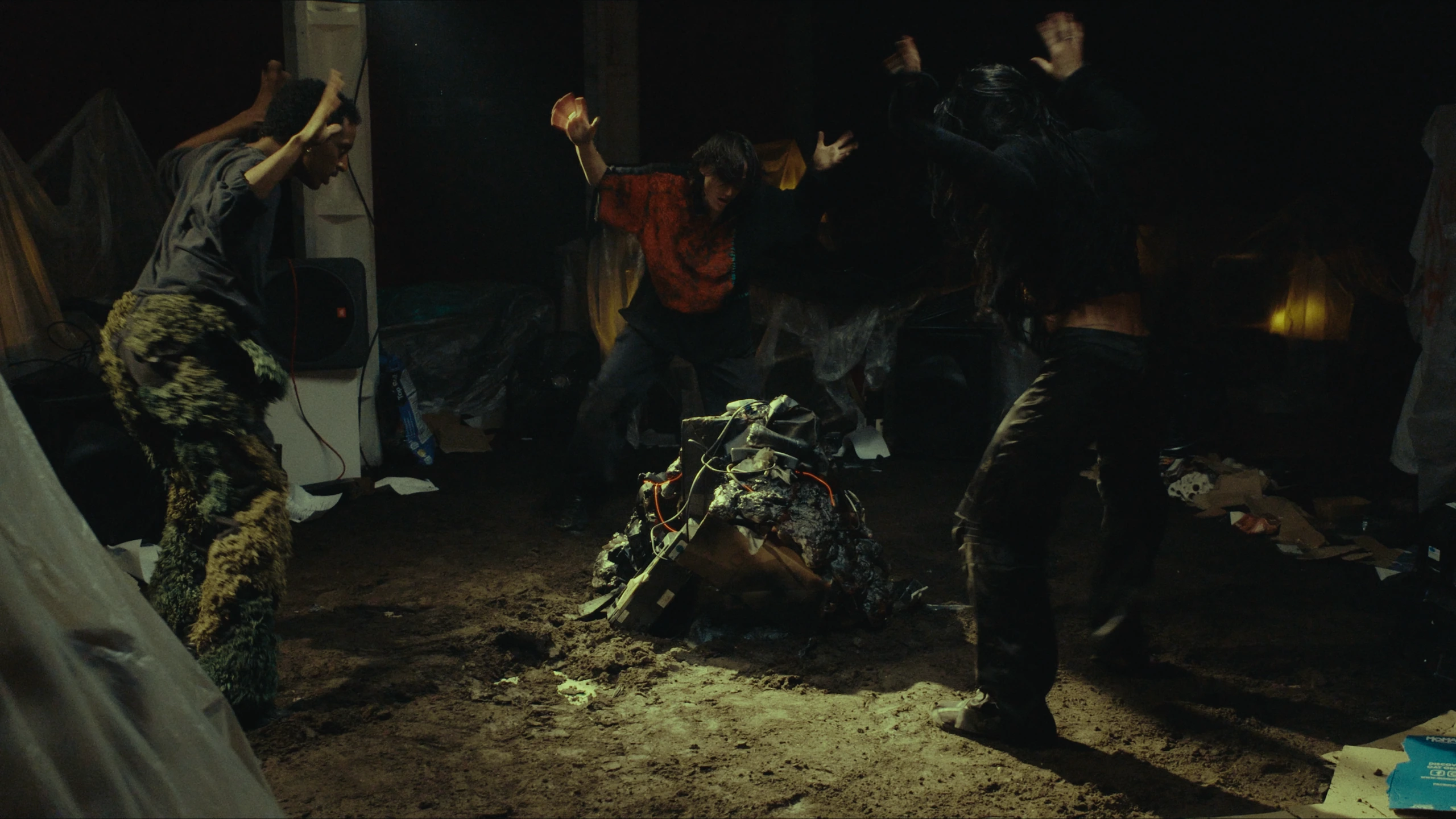 The Lions Are Coming, dance film for Sadlers Wells Digital Stage. Cinematography by Anibal Castaño, still 14