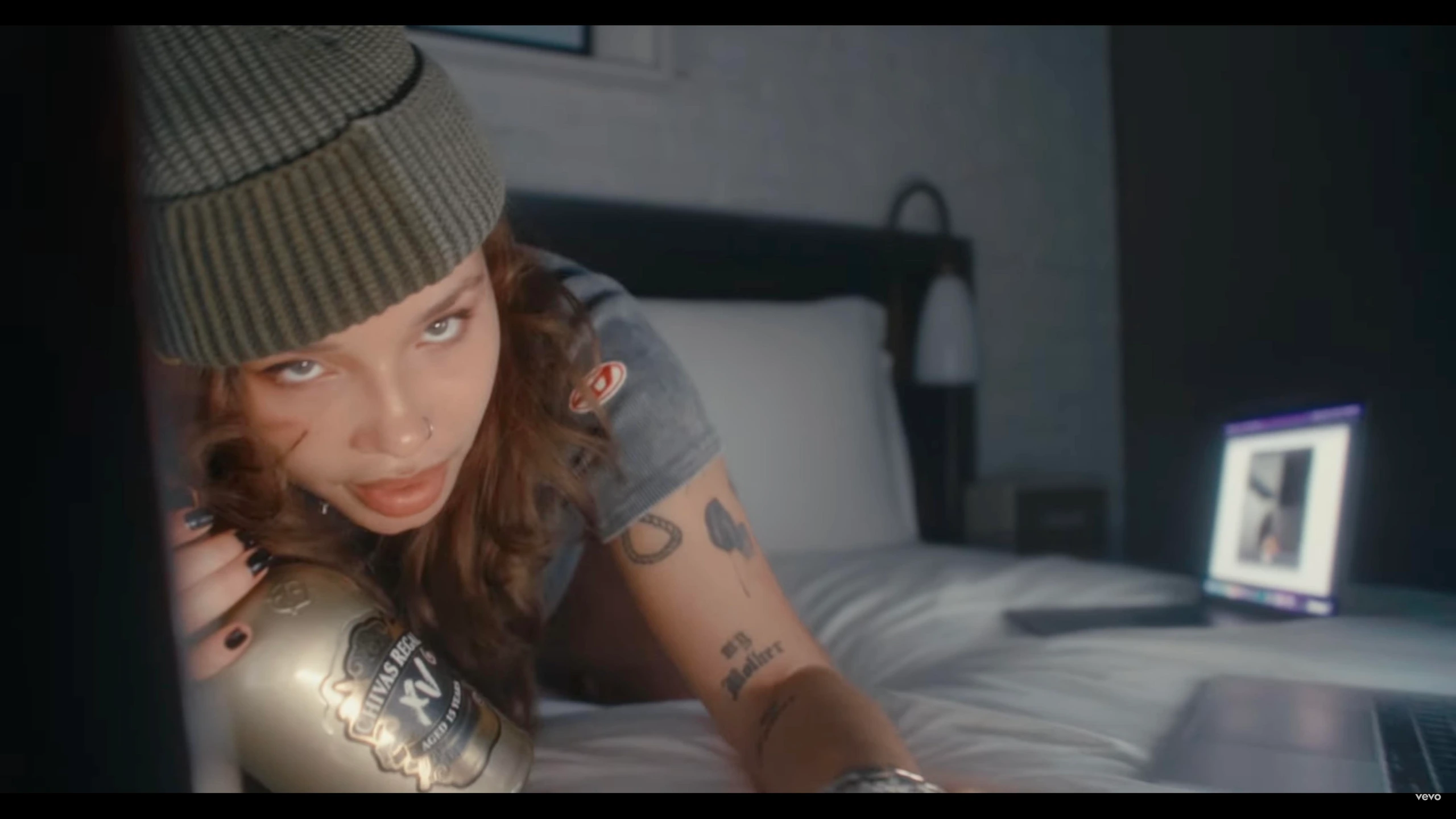 Theirs 13 — JGrrey, music video directed by Joseph Wilson. Cinematography by Anibal Castaño, still 6