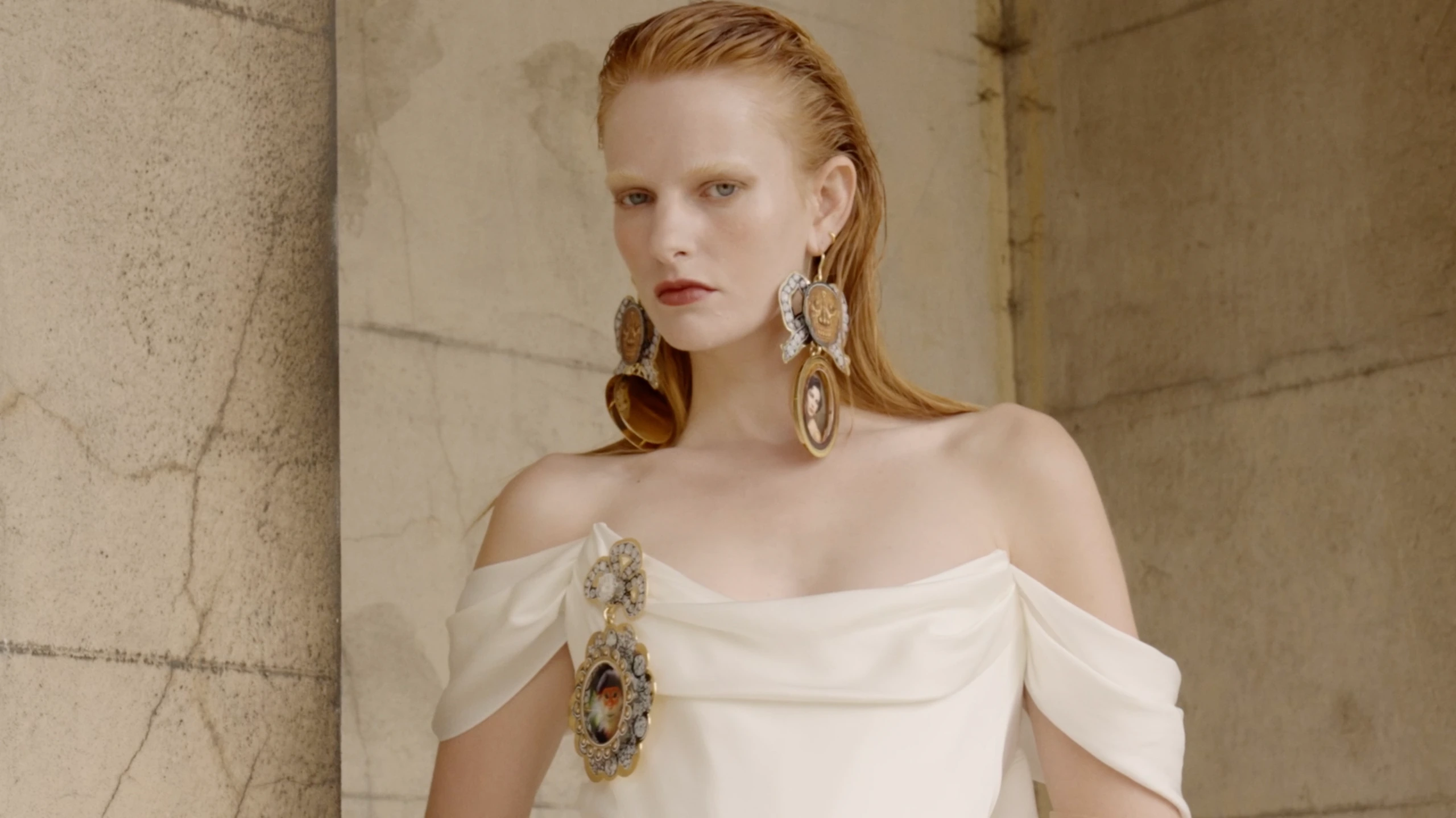 Vivienne Westwood — Bridals 2025 MTO, fashion campaign. Cinematography by Anibal Castaño, still 6