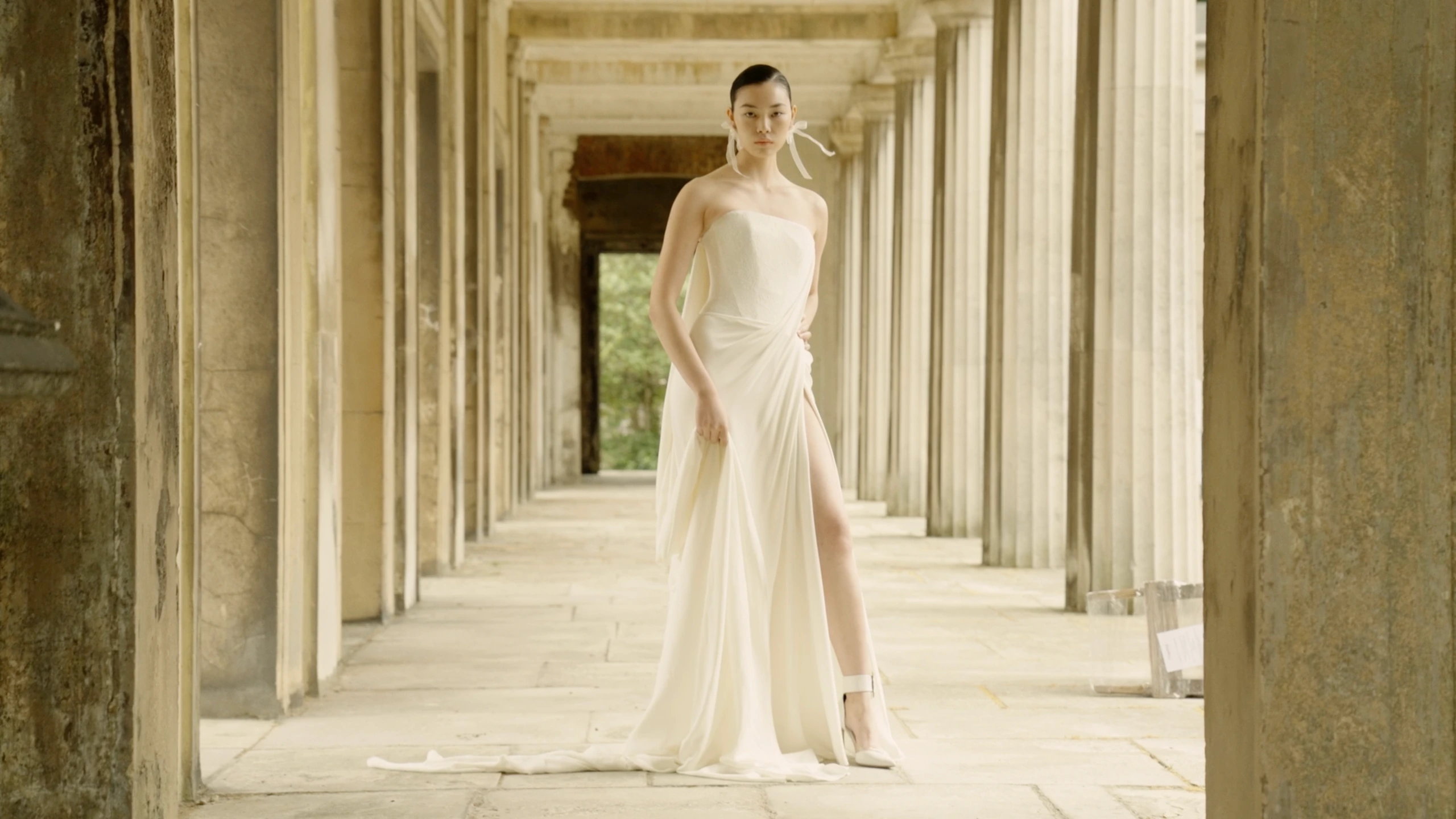 Vivienne Westwood — Bridals 2025 MTO, fashion campaign. Cinematography by Anibal Castaño, still 8